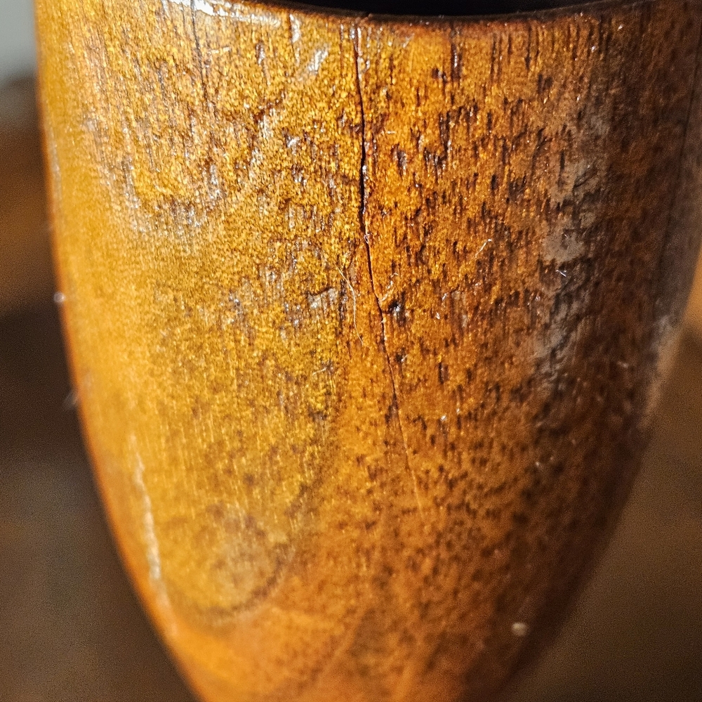 Mid Century Modern Hand Turned Candle Stick Set of 2. - Picture 6 of 10